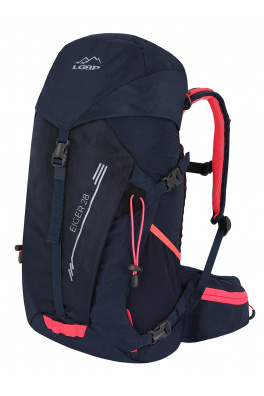 Turistický batoh LOAP EIGER 28 Tmavě modrá/Růžová