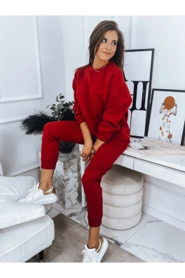 Dámská mikina ARIELLA PREMIUM červená Dstreet AY0732