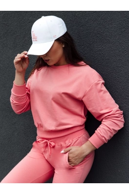 Dámská klasická mikina CASUALVIBE korálová Dstreet BY1303