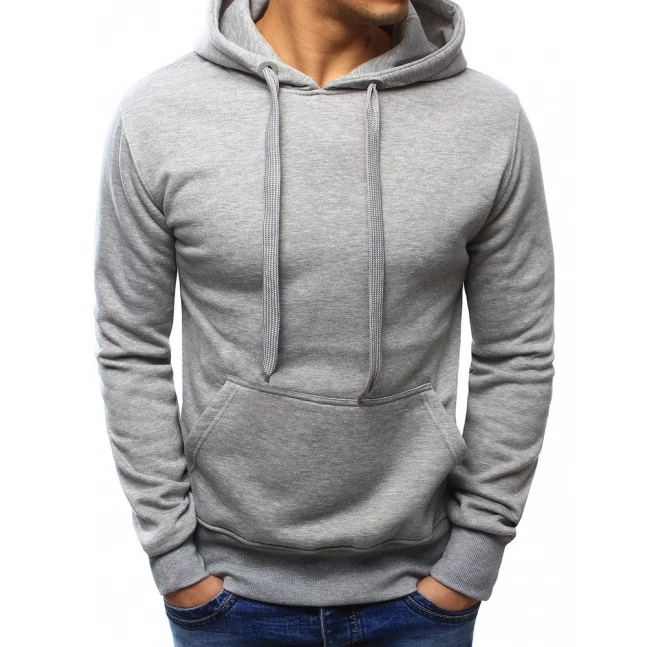 Šedá pánská mikina BX3646