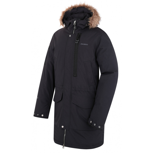 Pánský zimní kabát Nelidas M black