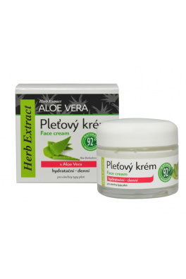 VIVACO Pleťový krém Aloe vera HERB EXTRACT 50 ml