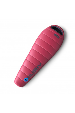 Syntetický třísezónní spacák HUSKY Ruby red