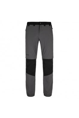 Pánské outdoorové kalhoty Kilpi HOSIO-M tmavě šedé
