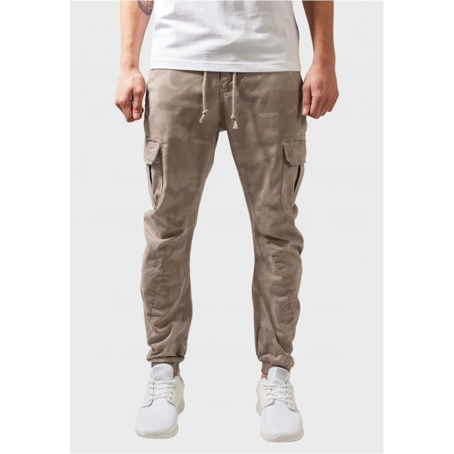 Camo Cargo Jogging Pants pískové maskování