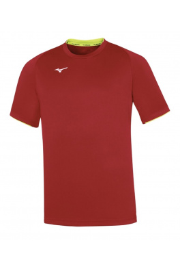 Core Short Sleeve Tee/Red/Yellow Fluo