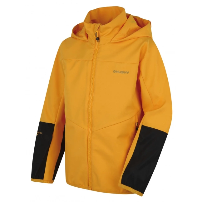 Dětská softshell bunda HUSKY Sonny K yellow