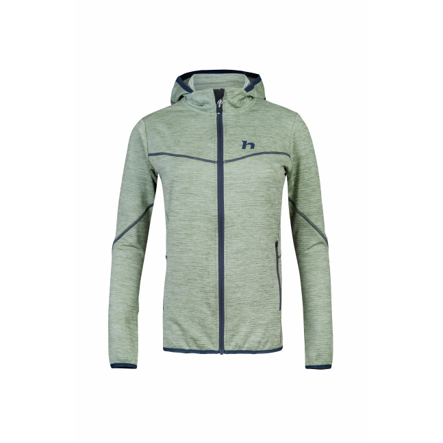 Dámská mikina s kapucí Hannah DAGNYS HOODY basil mel
