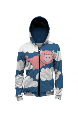 Hoodie When Pigs Fly