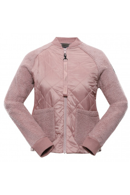 Dámská prošívaná bunda nax NAX OKEGA pale mauve