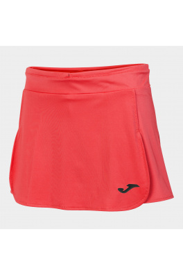 Dámská sukně Joma Open II Tennis Skirt Coral Fluor