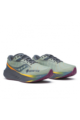 pánská obuv saucony S20966-254 TRIUMPH 22 GTX sage/carbon