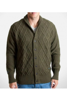 Cardigan GP Chico Olive
