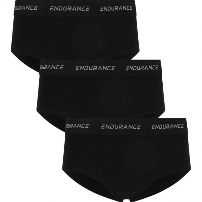 Dívčí kalhotky Endurance Vickers Jr. Hipster 3-Pack