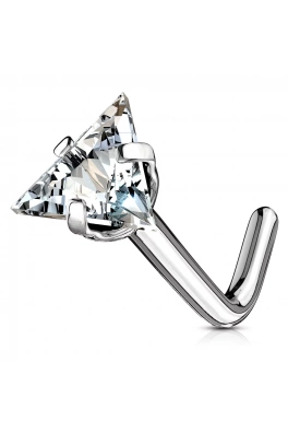 Piercing do nosu - triangle