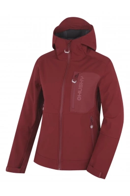 Dámská softshell bunda HUSKY Samai L bordo