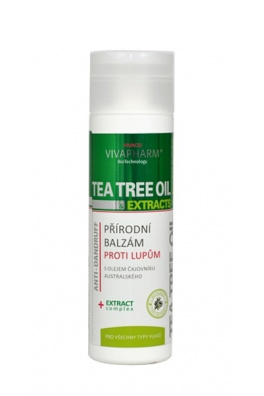 VIVACO Balzám na vlasy s Tea Tree Oil VIVAPHARM 200ml