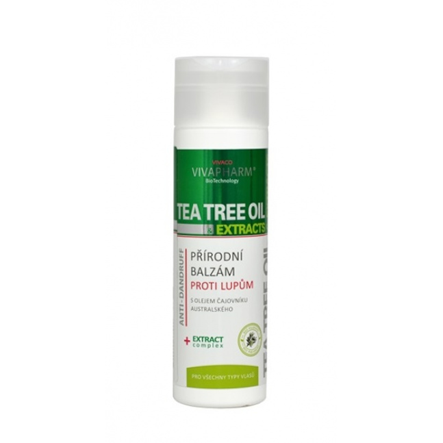 VIVACO Balzám na vlasy s Tea Tree Oil VIVAPHARM 200ml