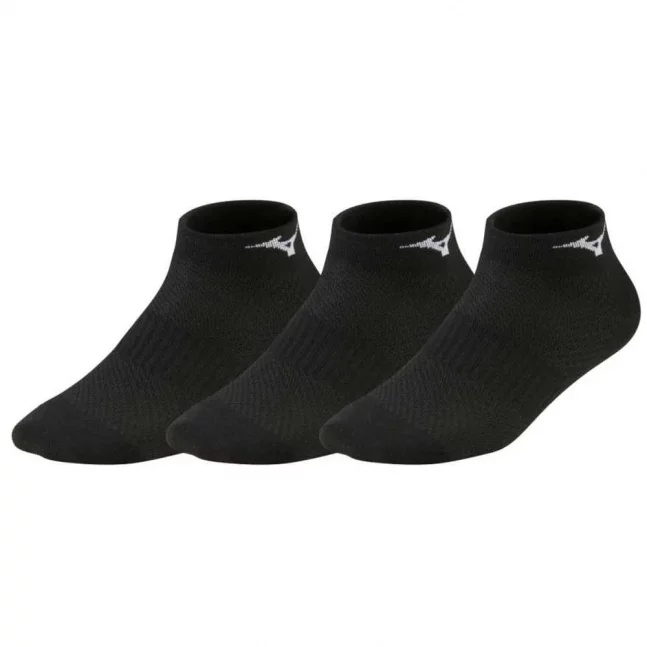 Training Mid 3Pairs ( 1 pack ) / Black/Black/Black
