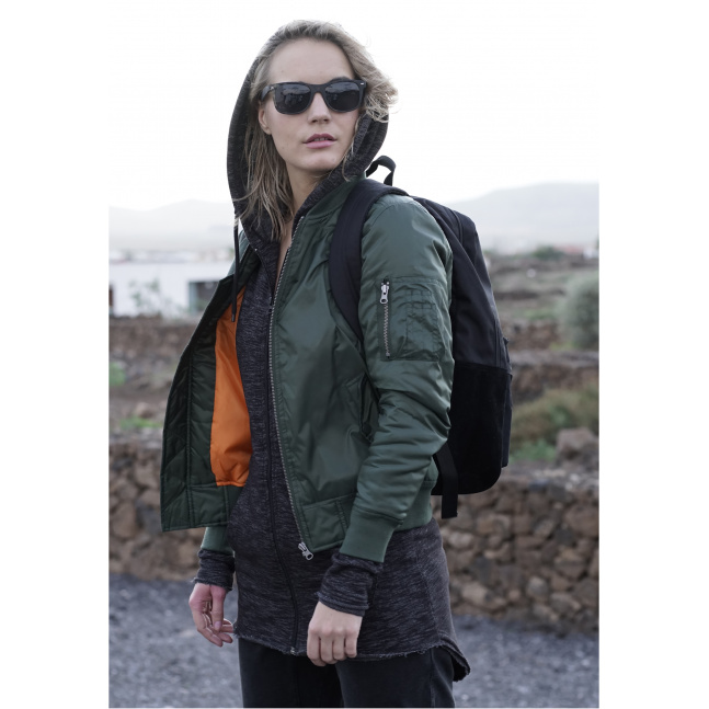 Dámská bunda Basic Bomber Jacket olivová