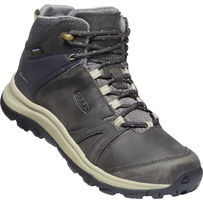 Keen TERRADORA II LEATHER MID WP WOMEN magnet/plaza taupe