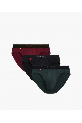 Pánské slipy ATLANTIC Sport 3Pack - vícebarevné