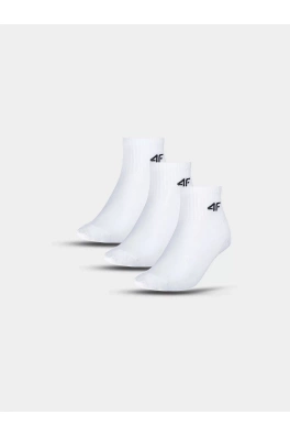 Dětské ponožky casual nad kotník 4F (3pack) - multibarevné