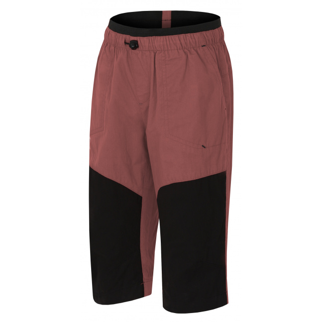 Dětské kraťasy Hannah  RUMEX JR marsala/anthracite