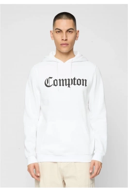 Compton Hoody bílá