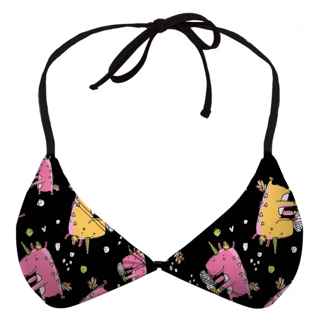 Bikini String Top Unicorn And Ice Cream