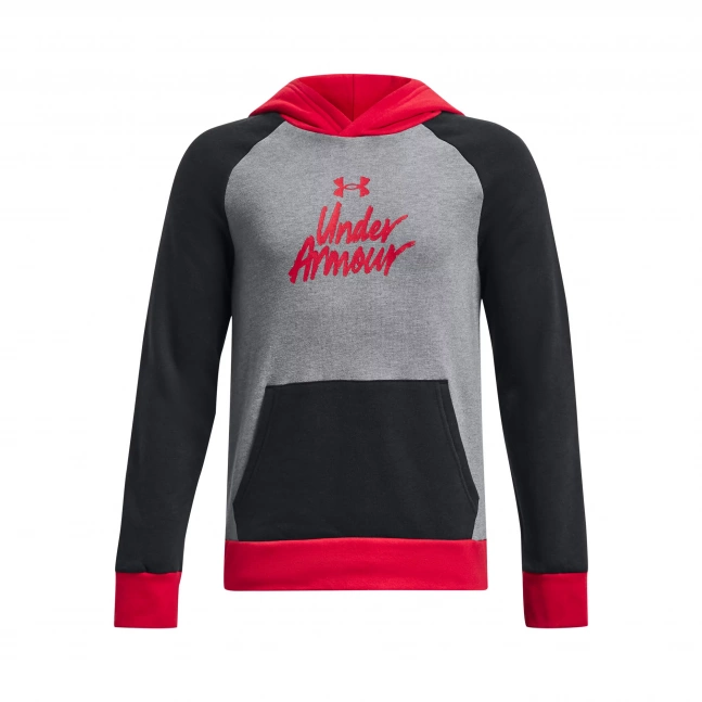 Chlapecká mikina Under Armour Rival Fleece Script CB HD