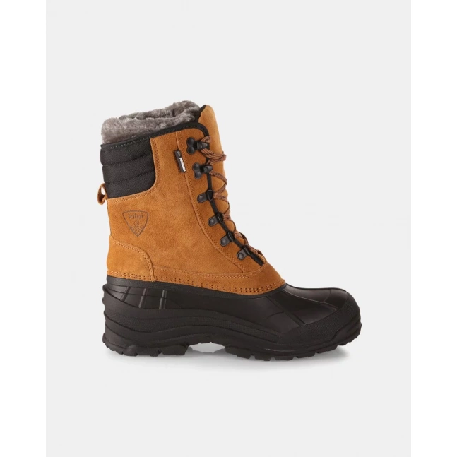 Zimní zateplená nepromokavá obuv Kilpi ANTARTIC HIGH WP-M Hnědá Zimní zateplená nepromokavá obuv Kilpi ANTARTIC HIGH WP-M Hnědá