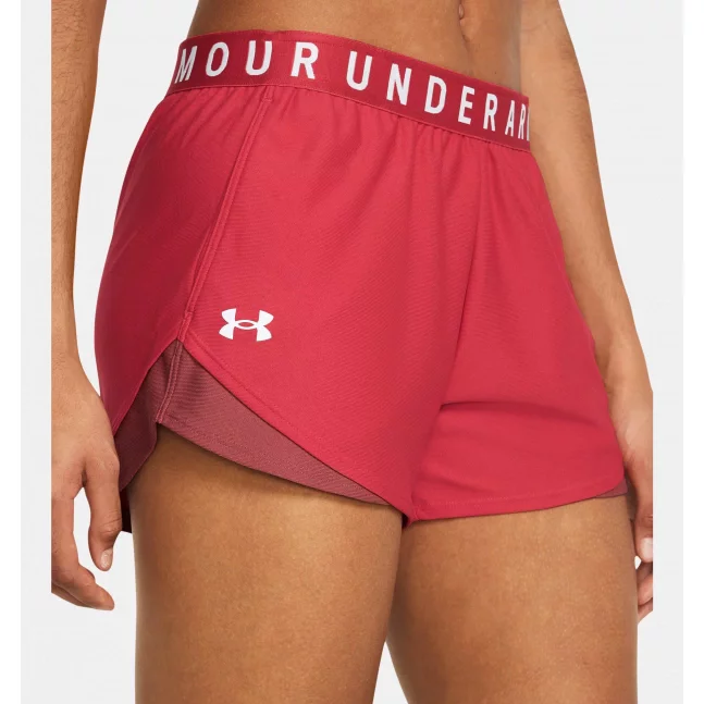 Dámské kraťasy Under Armour Play Up Short 3.0 - červené