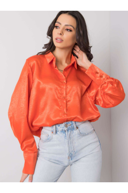 Tmavě oranžová košile od Mia RUE PARIS