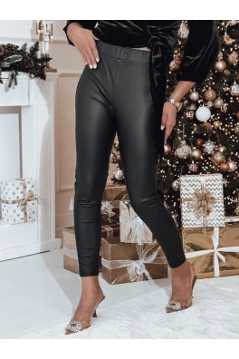 Dámské legíny FLEX voskované černé Dstreet UY2305