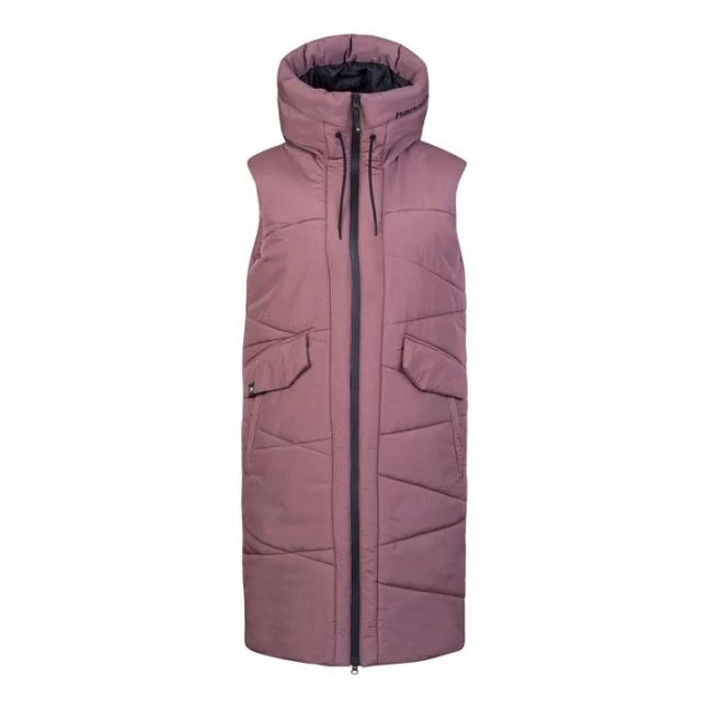 Dámská prošívaná vesta Hannah ELA rose taupe