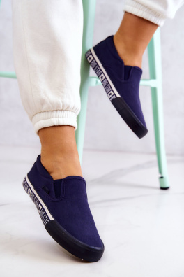Dámské espadrilky Big Star - tmavě modré