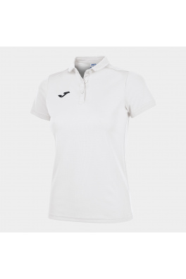 Dámské triko Joma Hobby Women Polo Shirt S/S White