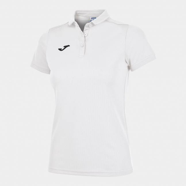 Dámské triko Joma Hobby Women Polo Shirt S/S White