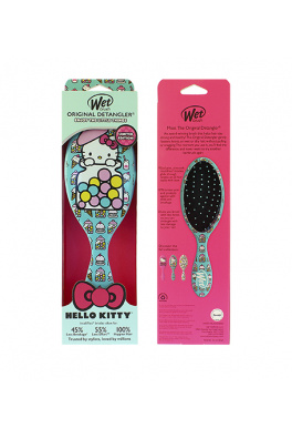 Wet Brush Original Detangler Hello Kitty Candy Jar Blue