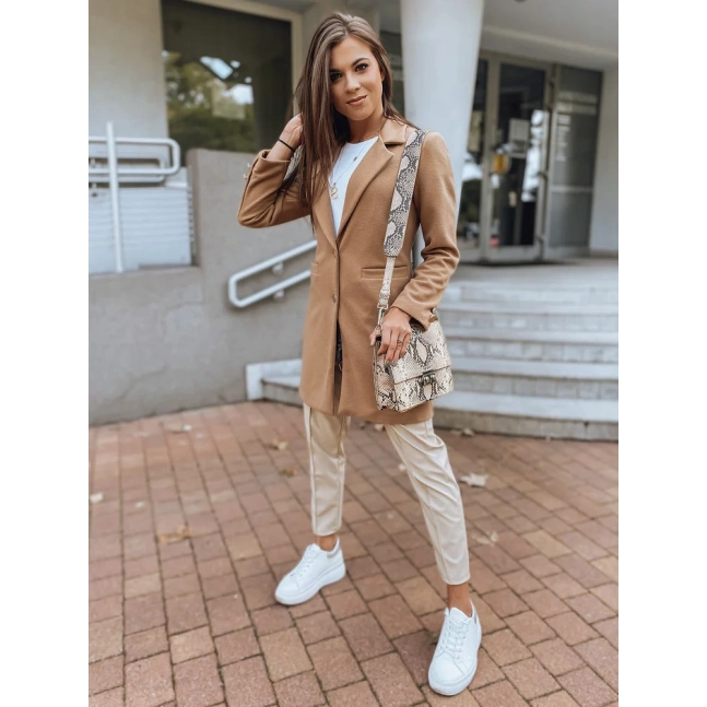Dámský kabát ELLE velbloud Dstreet NY0482