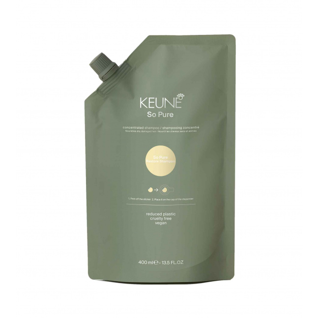 Keune So Pure Restore Shampoo Refill 400 ml