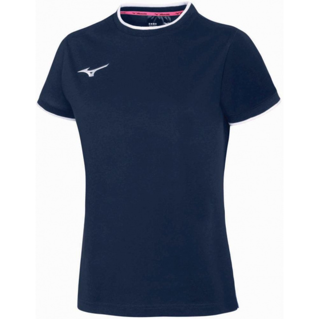 Mizuno Tee/Navy/White