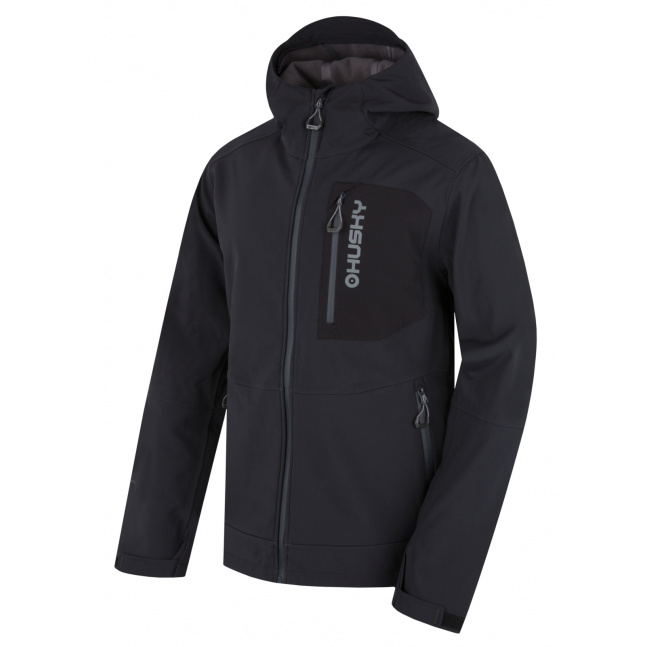 Pánská softshell bunda HUSKY Samai M black
