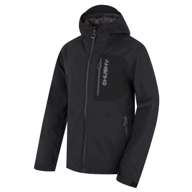 Pánská softshell bunda HUSKY Samai M black