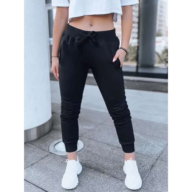 FITS dámské tepláky černé UY0135