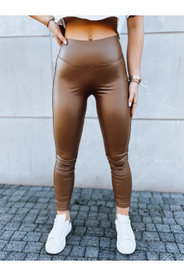 JEWELS velbloudí voskované dámské legíny Dstreet UY1703