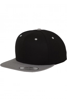Klasický Snapback 2-Tone blk/stříbrný