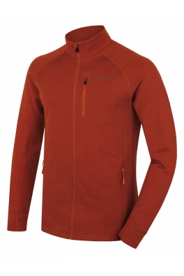 Pánská mikina z merino vlny Husky Alou M brown