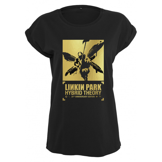 Dámské tričko Linkin Park Anniversary Motive černé